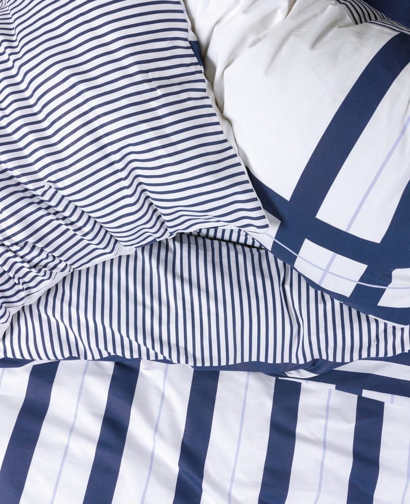 Coonabara sengesett 240x220 cm - Mørk blå - Tekstiler & tepper - Sengetøy - Sengesett - Dynetrekksett dobbeltseng