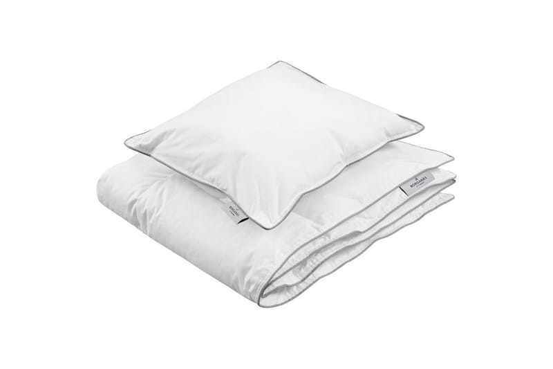 Dyne + Pute Barn Luksusfiber 28 x 35 cm + 70 x 80 cm Hvit