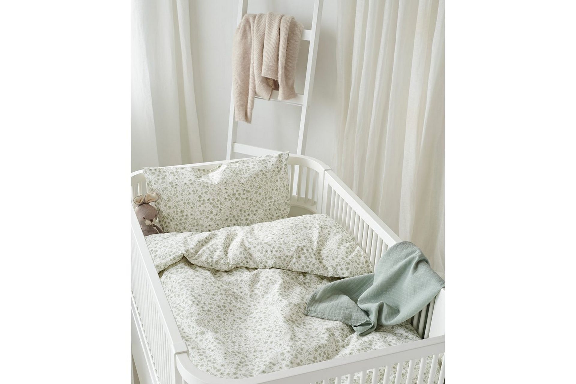 Dynetrekk 2-Delers Sett Hedda Sprinkelseng Grønn - Grønn - Tekstiler & tepper - Sengetøy - Sengesett