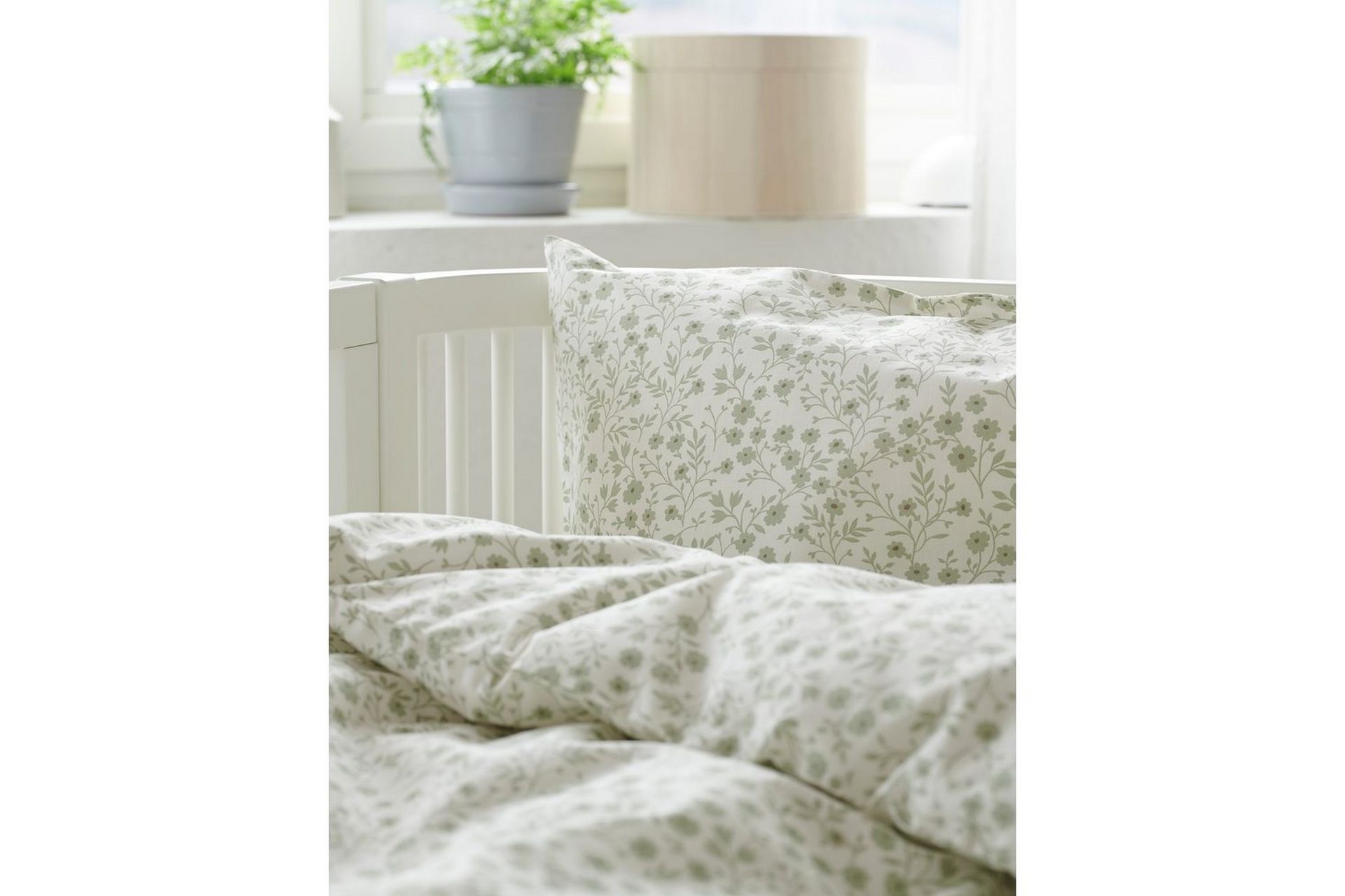 Dynetrekk 2-Delers Sett Hedda Sprinkelseng Grønn - Grønn - Tekstiler & tepper - Sengetøy - Sengesett