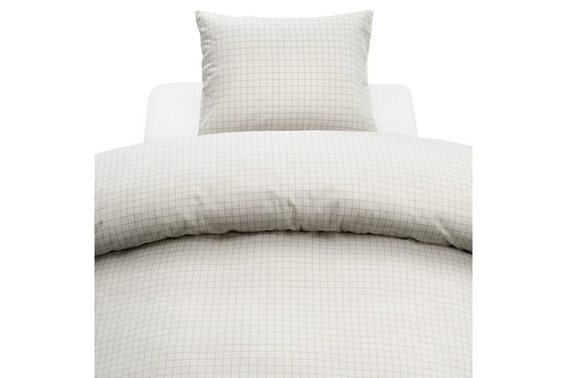 Dynetrekk 2-dels sett Birger Flanell Offwhite - Offwhite - Tekstiler & tepper - Sengetøy