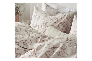 Dynetrekk 2-dels sett Cykel Beige - Beige - Tekstiler & tepper - Sengetøy