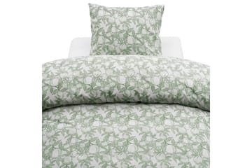 Dynetrekk 2-dels sett Granateple Grønn - Grønn - Tekstiler & tepper - Sengetøy - Dyne