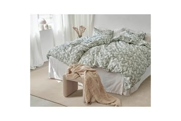 Dynetrekk 2-dels sett Granateple Grønn - Grønn - Tekstiler & tepper - Sengetøy - Dyne