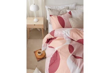 Dynetrekk 2-dels sett Happy Peach - Tekstiler & tepper - Sengetøy - Dyne