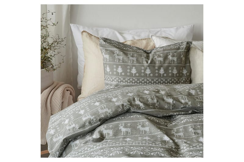 Dynetrekk 2-dels sett Walle Grønn - Tekstiler & tepper - Sengetøy - Dyne