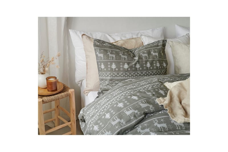 Dynetrekk 2-dels sett Walle Grønn - Tekstiler & tepper - Sengetøy - Dyne