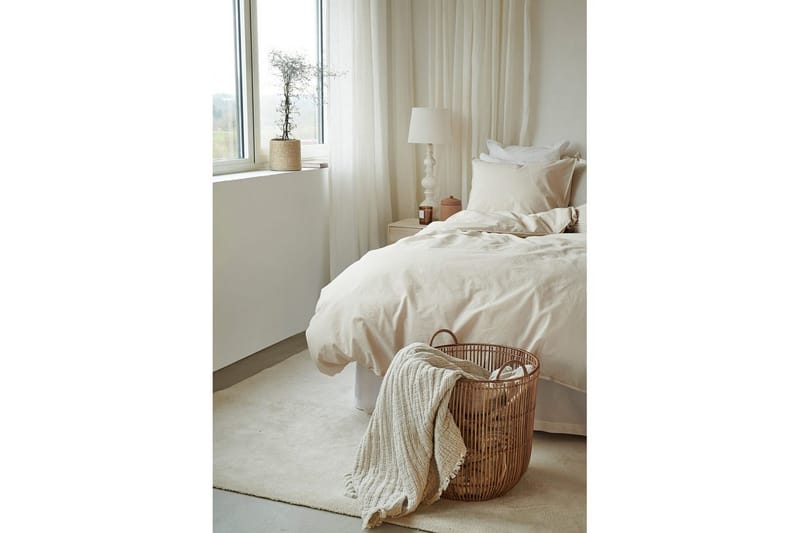 Dynetrekksett Dobbeltseng 3-Dels Humble - Beige - Tekstiler & tepper - Sengetøy - Sengesett