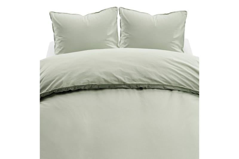 Dynetrekksett Dobbeltseng 3-Dels Humble - Grønn - Tekstiler & tepper - Sengetøy - Sengesett