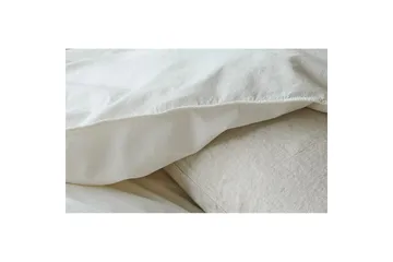 Dynetrekksett Dobbeltseng 3-Dels Humble - Hvit - Tekstiler & tepper - Sengetøy - Sengesett