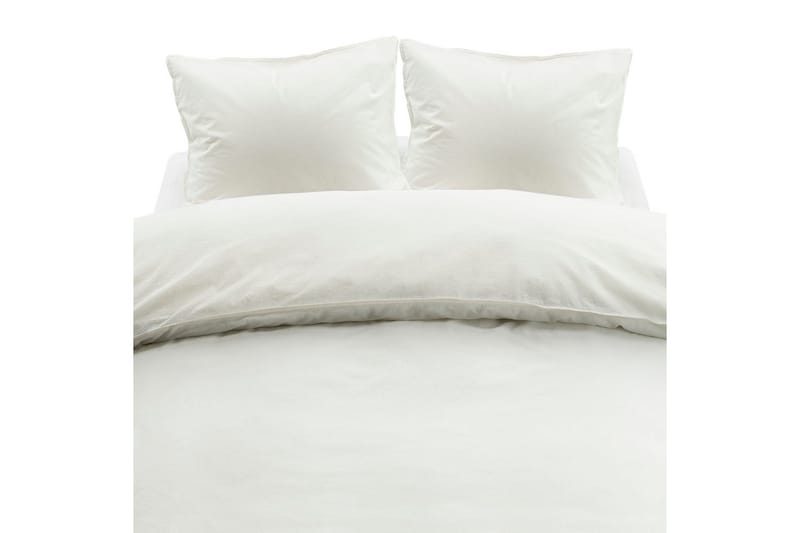 Dynetrekksett Dobbeltseng 3-Dels Humble - Hvit - Tekstiler & tepper - Sengetøy - Sengesett