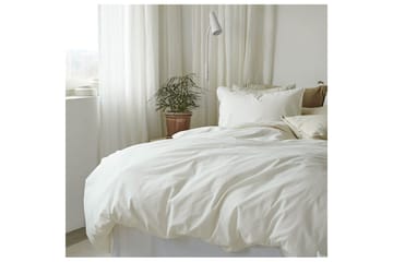 Dynetrekksett Dobbeltseng 3-Dels Humble - Hvit - Tekstiler & tepper - Sengetøy - Sengesett