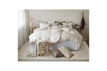 Dynetrekksett Dobbeltseng 3-Dels Saga - Lin - Tekstiler & tepper - Sengetøy - Sengesett