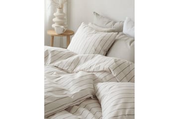 Dynetrekksett Dobbeltseng 3-Dels Saga - Lin - Tekstiler & tepper - Sengetøy - Sengesett