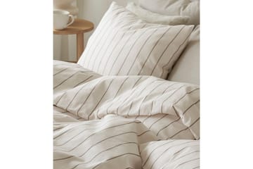 Dynetrekksett Dobbeltseng 3-Dels Saga - Lin - Tekstiler & tepper - Sengetøy - Sengesett