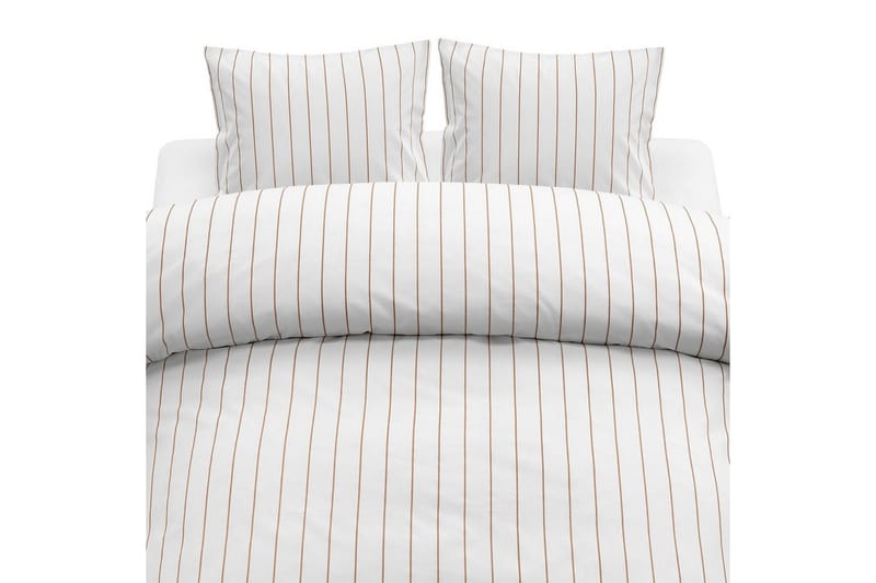 Dynetrekksett Dobbeltseng 3-Dels Saga, Oransje