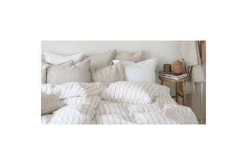 Dynetrekksett Dobbeltseng 3-Dels Saga - Oransje - Tekstiler & tepper - Sengetøy - Sengesett