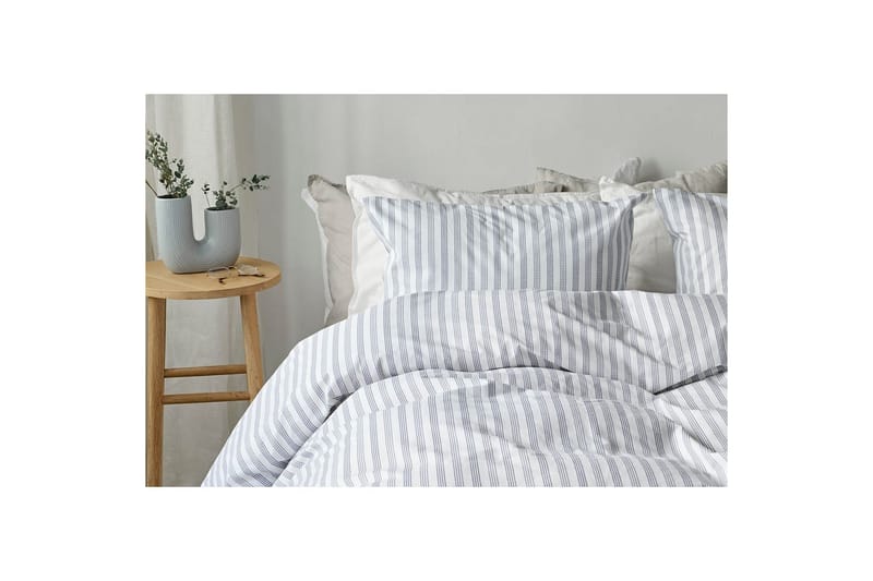 Dynetrekksett Enkeltseng 2-deler Mirjam - Blå - Tekstiler & tepper - Sengetøy - Sengesett