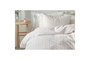 Dynetrekksett Enkeltseng 2-deler Mirjam - Rosa - Tekstiler & tepper - Sengetøy - Sengesett