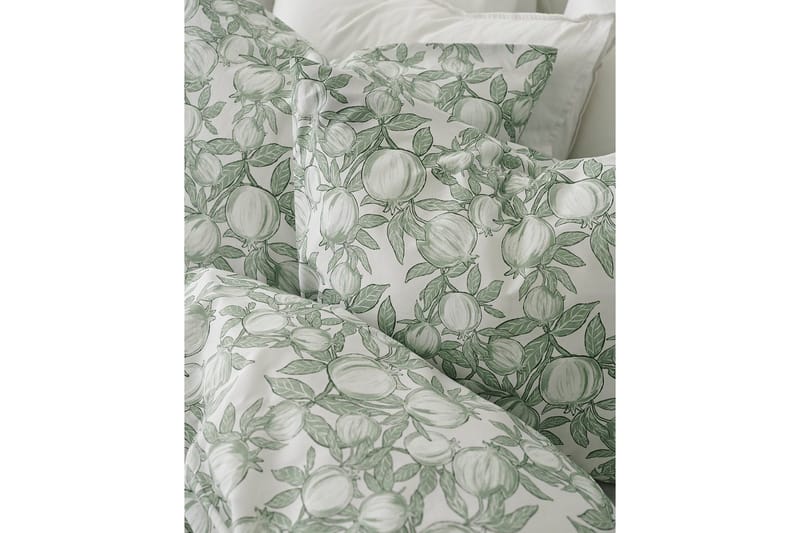 Dynetrekksett Enkeltseng 2-deler Pomegranate - Grønn - Tekstiler & tepper - Sengetøy - Dyne
