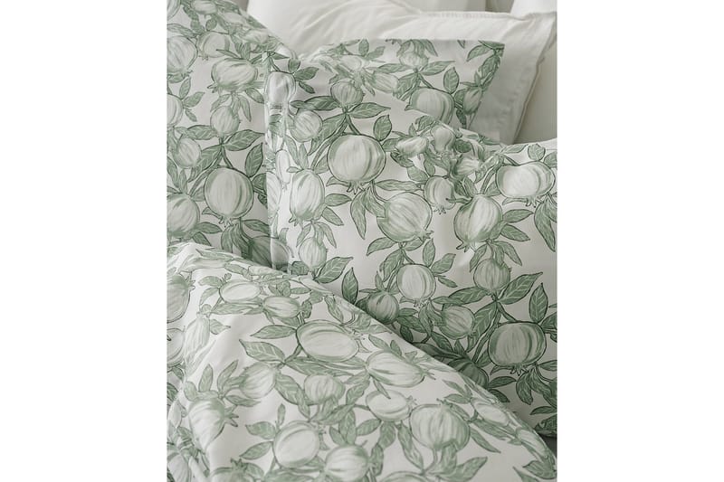Dynetrekksett Enkeltseng 2-deler Pomegranate - Grønn - Tekstiler & tepper - Sengetøy - Dyne