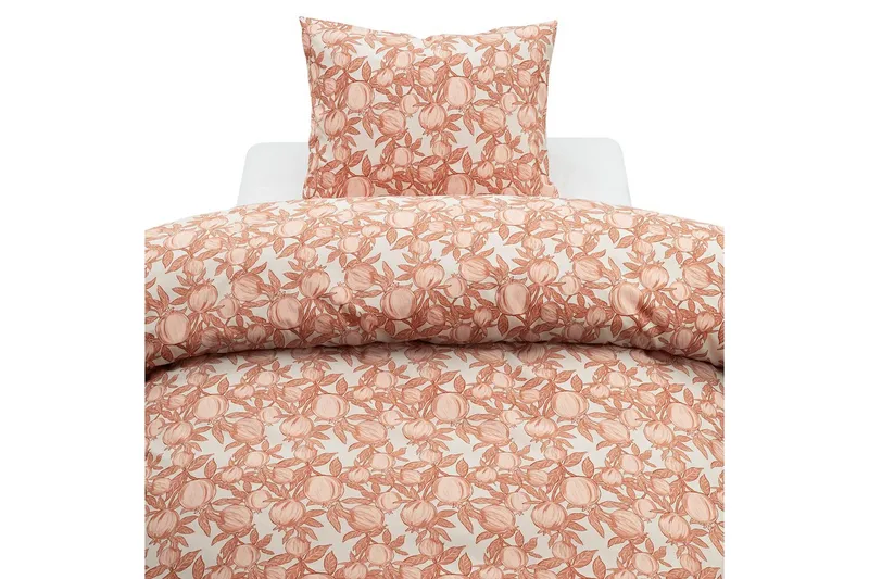 Dynetrekksett Enkeltseng 2-deler Pomegranate - Peach - Tekstiler & tepper - Sengetøy - Dyne