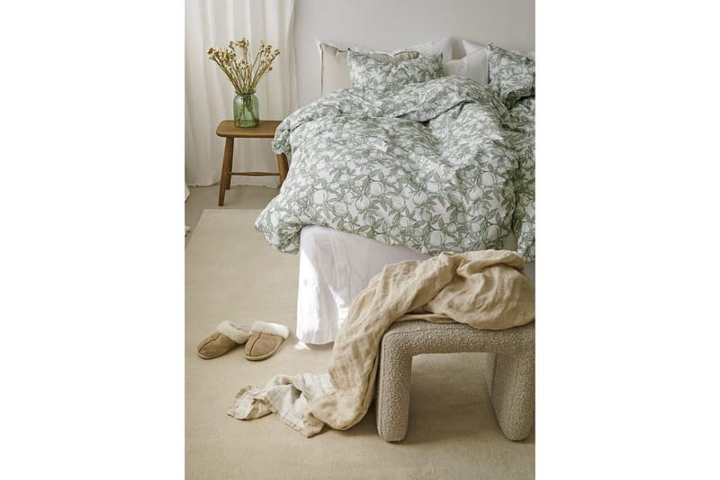 Dynetrekksett Enkeltseng 2-deler Pomegranate - Grønn - Tekstiler & tepper - Sengetøy - Dyne