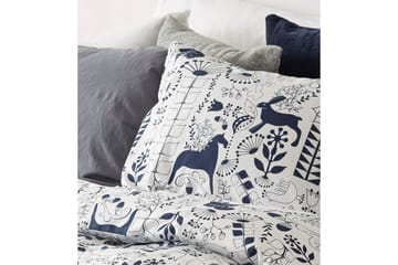 Dynetrekksett Enkeltseng 2-Delers Äppelbo - Marineblå - Tekstiler & tepper - Sengetøy - Sengesett