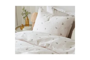 Dynetrekksett Enkeltseng 2-Delers Alvin Beige - Tekstiler & tepper - Sengetøy - Sengesett