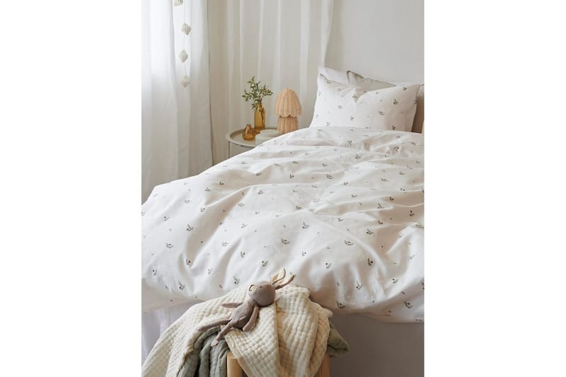 Dynetrekksett Enkeltseng 2-Delers Alvin Beige - Tekstiler & tepper - Sengetøy - Sengesett