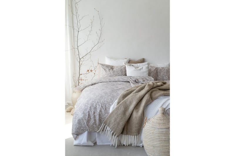 Dynetrekksett Enkeltseng 2-Delers Blackberry - Brun - Tekstiler & tepper - Sengetøy - Sengesett