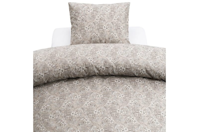 Dynetrekksett Enkeltseng 2-Delers Blackberry, Brun