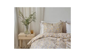 Dynetrekksett Enkeltseng 2-Delers Blackberry - Gul - Tekstiler & tepper - Sengetøy - Sengesett