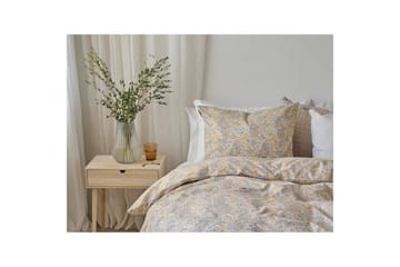 Dynetrekksett Enkeltseng 2-Delers Blackberry - Gul - Tekstiler & tepper - Sengetøy - Sengesett