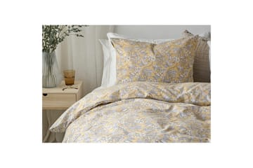 Dynetrekksett Enkeltseng 2-Delers Blackberry - Gul - Tekstiler & tepper - Sengetøy - Sengesett