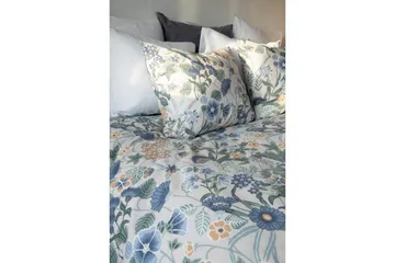 Dynetrekksett Enkeltseng 2-Delers Blombacken - Blå - Tekstiler & tepper - Sengetøy - Sengesett