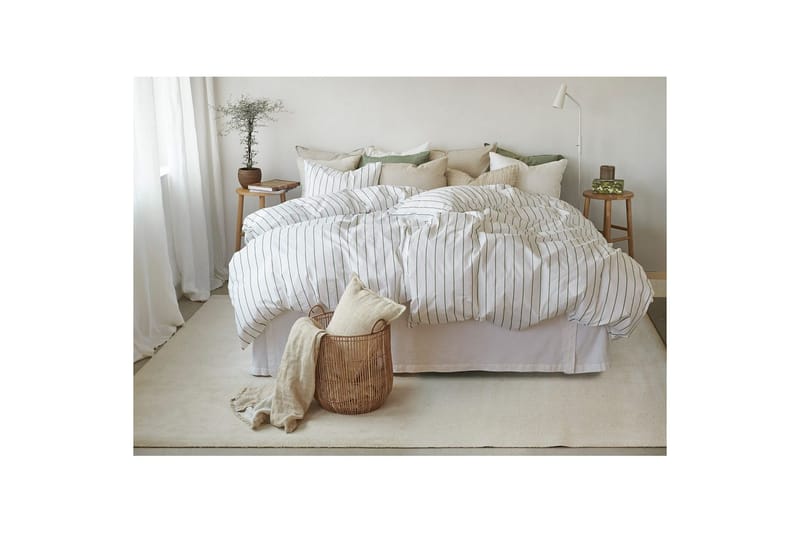 Dynetrekksett Enkeltseng 2-Delers Saga - Grønn - Tekstiler & tepper - Sengetøy - Sengesett