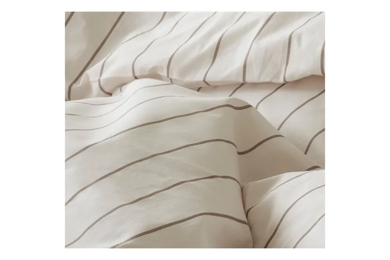 Dynetrekksett Enkeltseng 2-Delers Saga - Lin - Tekstiler & tepper - Sengetøy - Sengesett