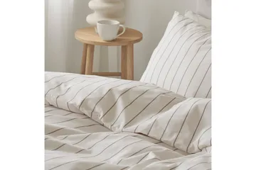 Dynetrekksett Enkeltseng 2-Delers Saga - Lin - Tekstiler & tepper - Sengetøy - Sengesett