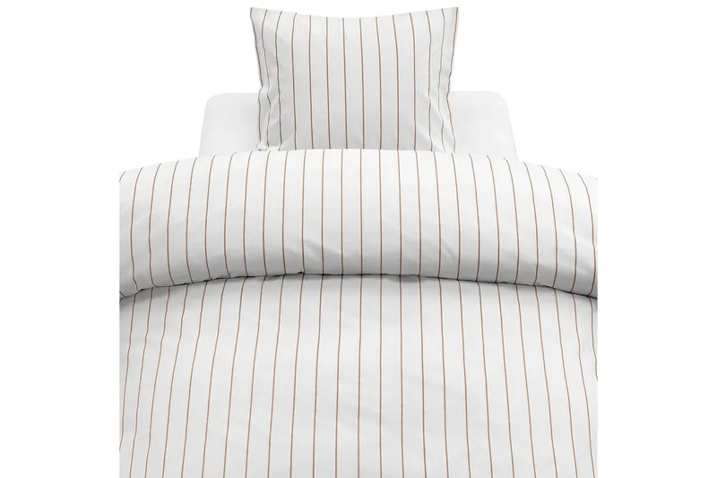 Dynetrekksett Enkeltseng 2-Delers Saga, Oransje