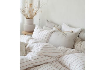 Dynetrekksett Enkeltseng 2-Delers Saga - Oransje - Tekstiler & tepper - Sengetøy - Sengesett