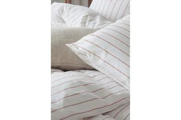 Dynetrekksett Enkeltseng 2-Delers Saga - Oransje - Tekstiler & tepper - Sengetøy - Sengesett