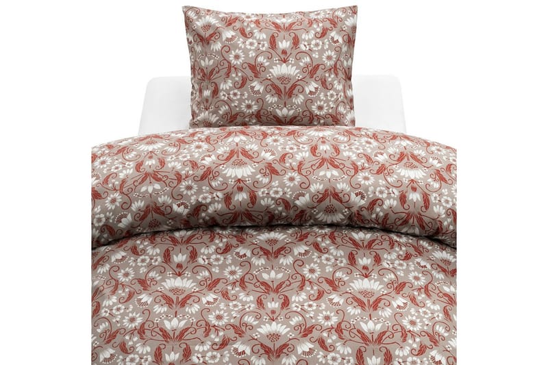 Dynetrekksett Enkeltseng 2-Delers Siljan Grå, Grå