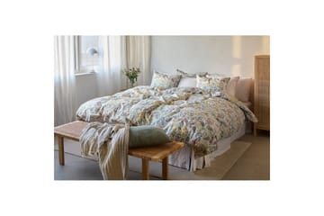 Dynetrekksett Enkeltseng 2-Delers Sommerblomster Multi - Tekstiler & tepper - Sengetøy - Dyne