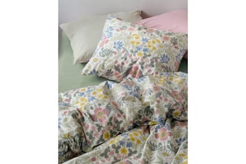 Dynetrekksett Enkeltseng 2-Delers Sommerblomster Multi - Tekstiler & tepper - Sengetøy - Dyne