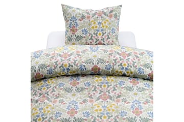 Dynetrekksett Enkeltseng 2-Delers Sommerblomster Multi - Tekstiler & tepper - Sengetøy - Dyne