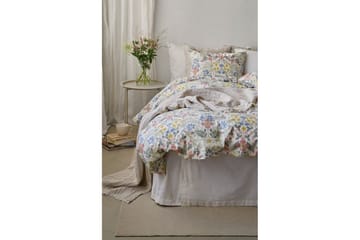 Dynetrekksett Enkeltseng 2-Delers Sommerblomster Multi - Tekstiler & tepper - Sengetøy - Dyne