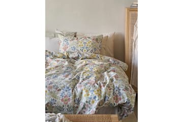 Dynetrekksett Enkeltseng 2-Delers Sommerblomster Multi - Tekstiler & tepper - Sengetøy - Dyne