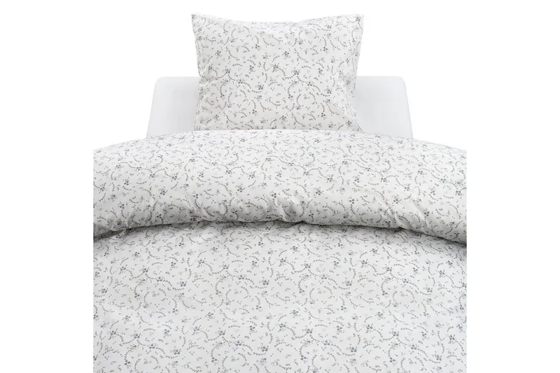 Dynetrekksett Enkeltseng 2-Delers Vilja, Blå