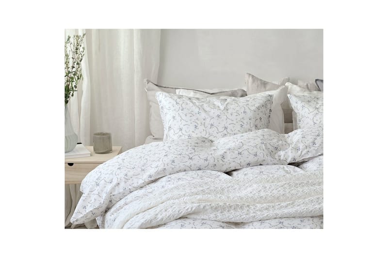 Dynetrekksett Enkeltseng 2-Delers Vilja - Blå - Tekstiler & tepper - Sengetøy - Sengesett